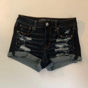 American Eagle Denim "Hi-Rise Shortie" US Size 4